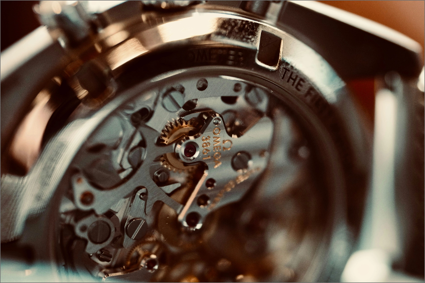 Watch Mechanism Close-up